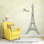 Adesivo Decorativo Torre Eiffel