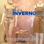 Adesivo Decorativo Vitrine Coleção de Inverno M3