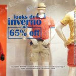 Adesivo Decorativo Vitrine Look de Inverno off M9