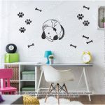 Adesivo Decorativo Pet Shop Cachorro Patinhas M01